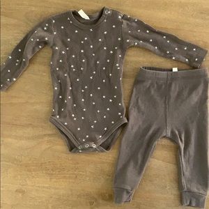 Quincy Mae coal stars set 3-6m